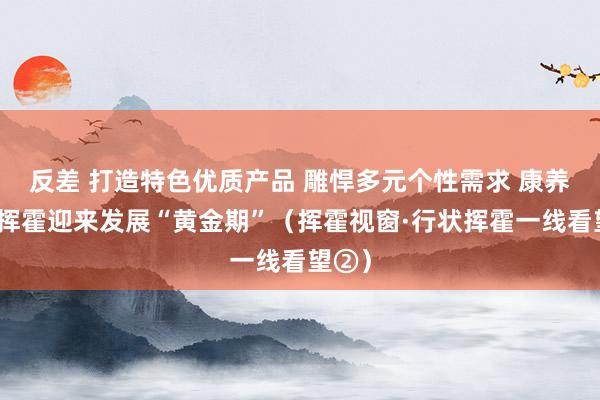 反差 打造特色优质产品 雕悍多元个性需求 康养旅居挥霍迎来发展“黄金期”（挥霍视窗·行状挥霍一线看望②）
